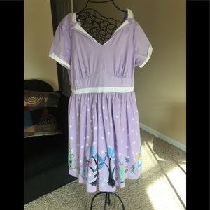 Disney Alice In Wonderland Tea Party Retro Dress .